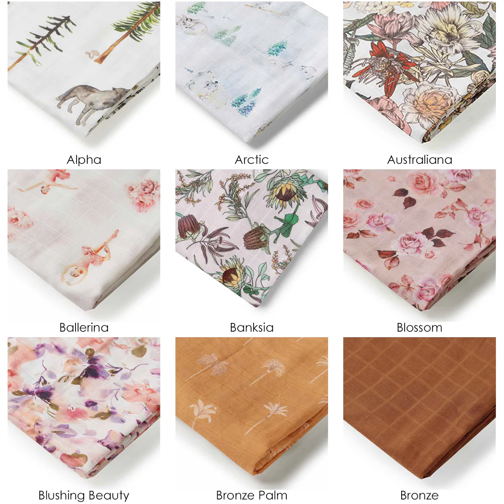 2 Pack Organic Muslin Wrap - Image 2
