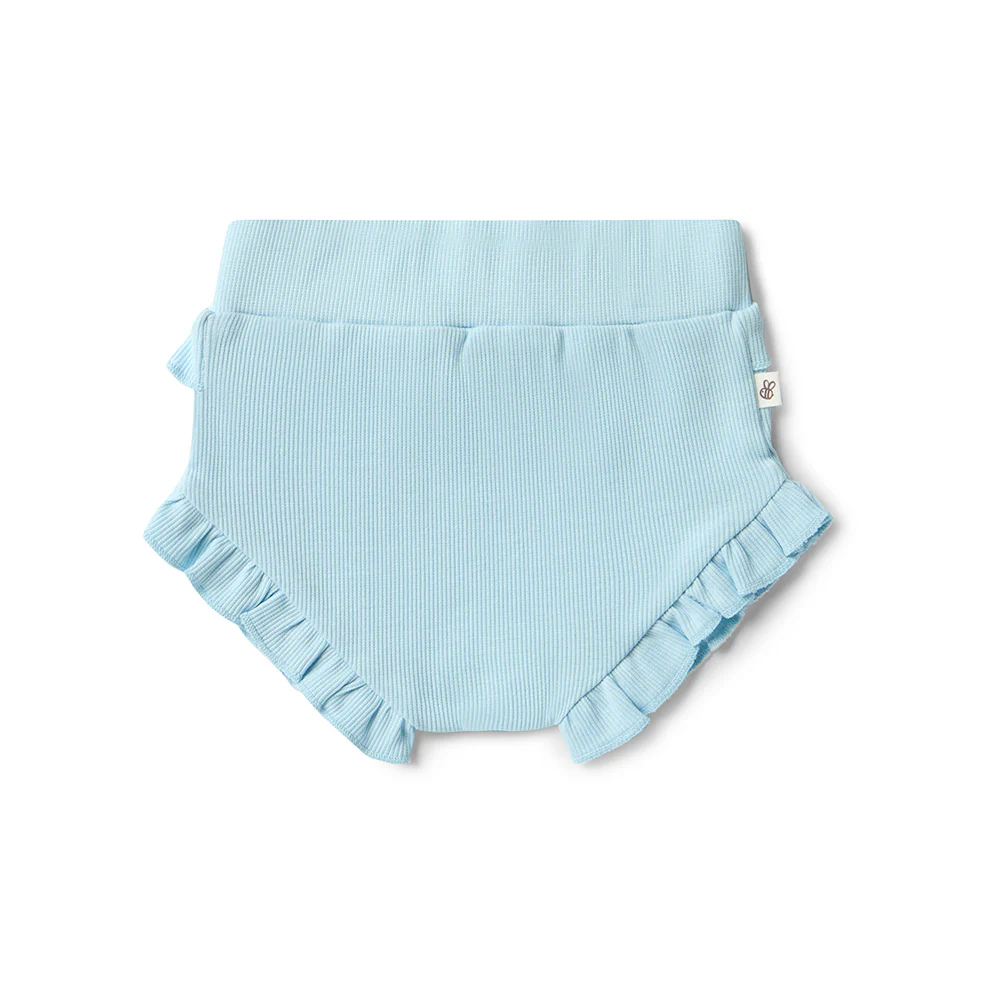 Baby Blue Organic Bloomers - Image 2