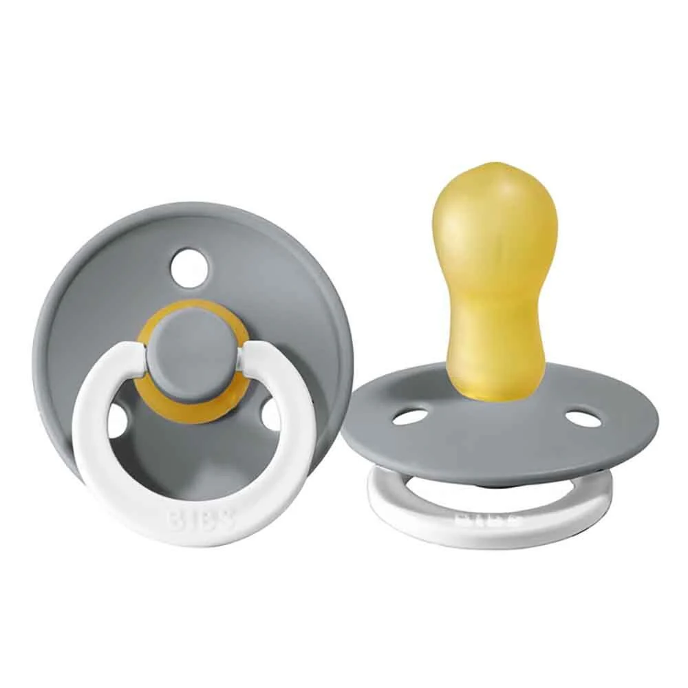 BIBS Night Glow Dummy 2 Pack - Cloud