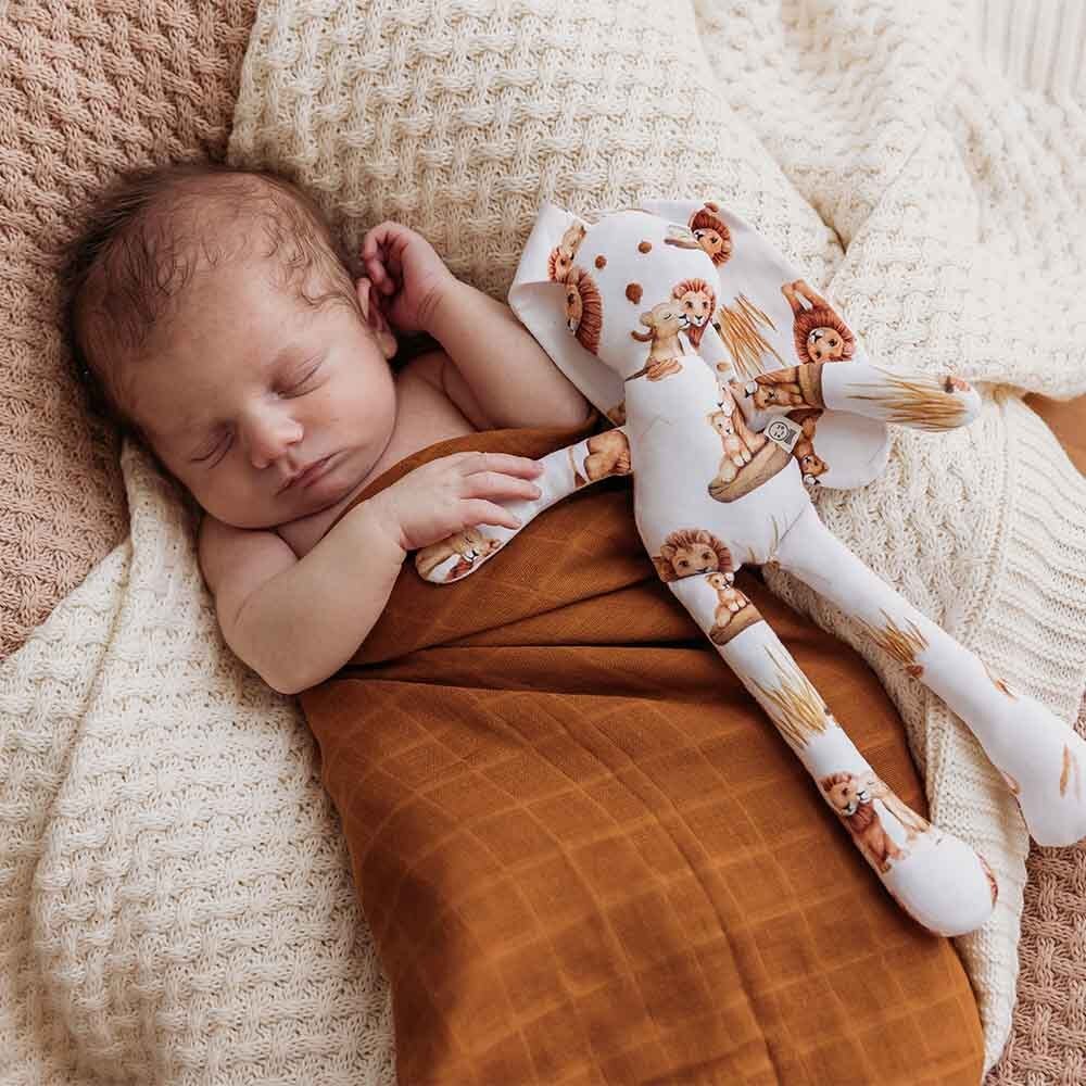Bronze Organic Muslin Wrap - Image 5