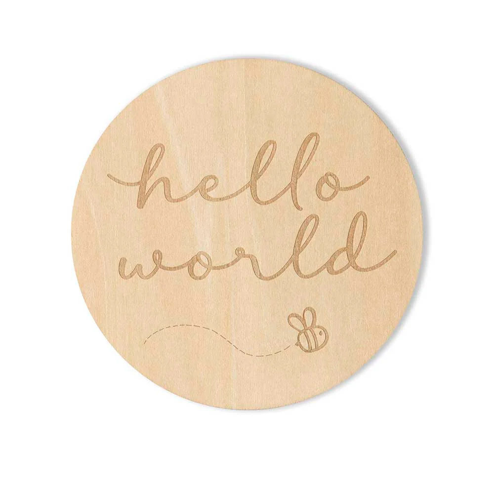 Busy Bee Wooden Milestone Cards - Image 6