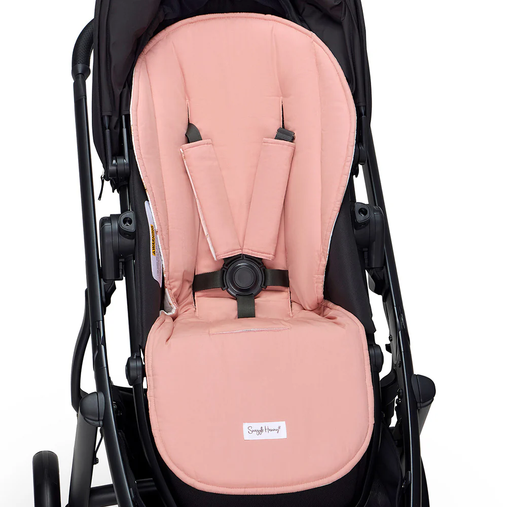 Bundle - Butterfly Pram Liner & Strap Cover Set - Image 7