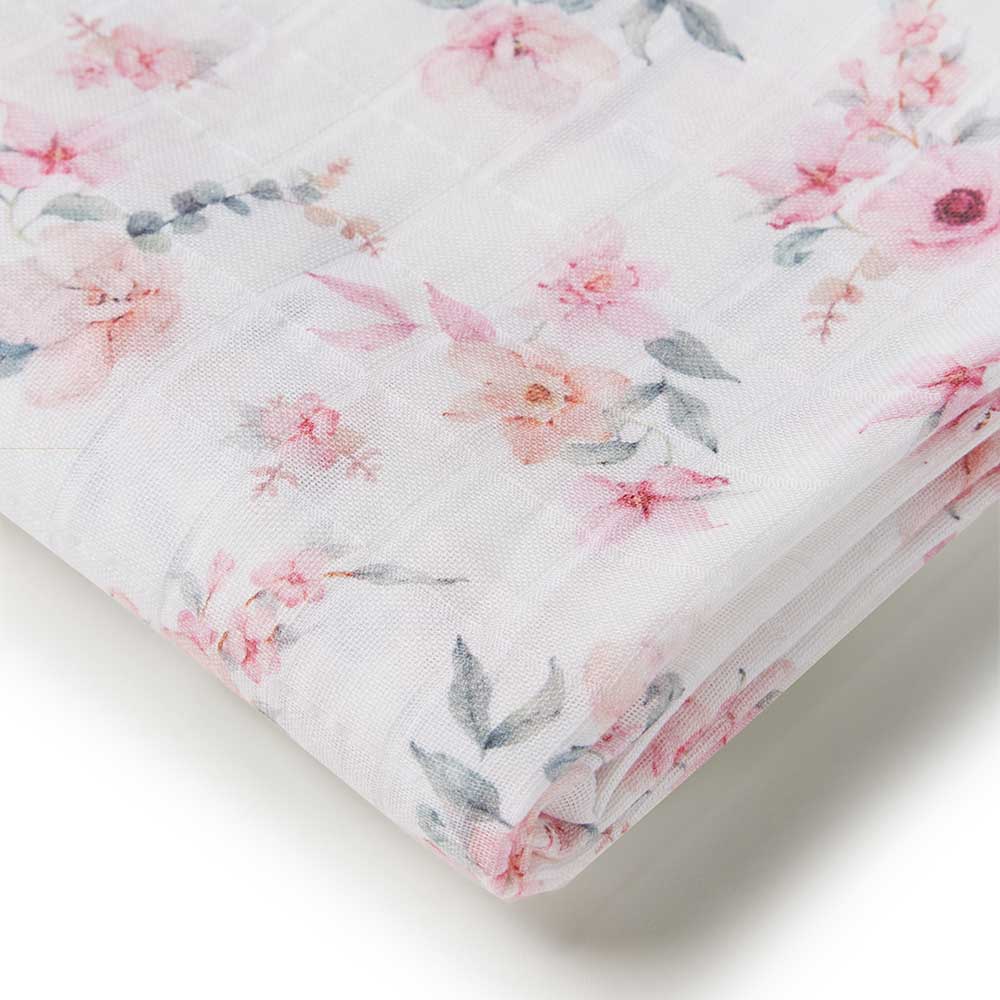 Camille Muslin Wrap Birth Announcement Set - Image 3