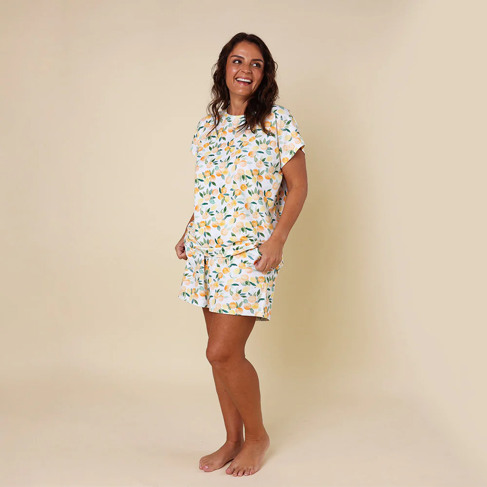 Citrus Squeeze Organic Womens PJ Set - Image 2