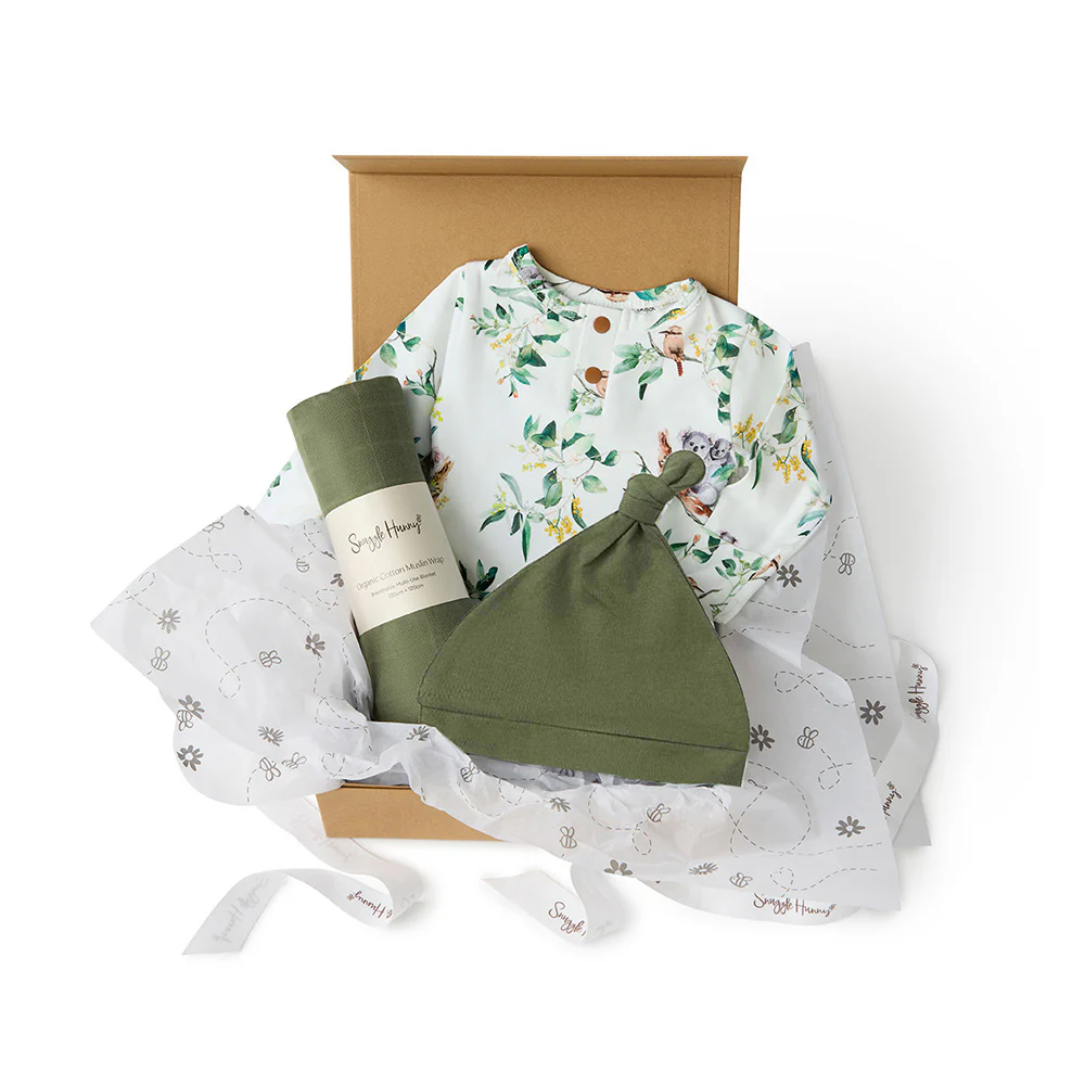 Classic Newborn Gift Hamper - Eucalypt