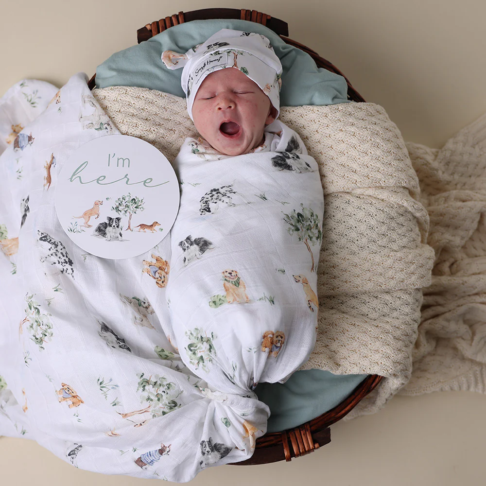 Dog Park Organic Muslin Wrap