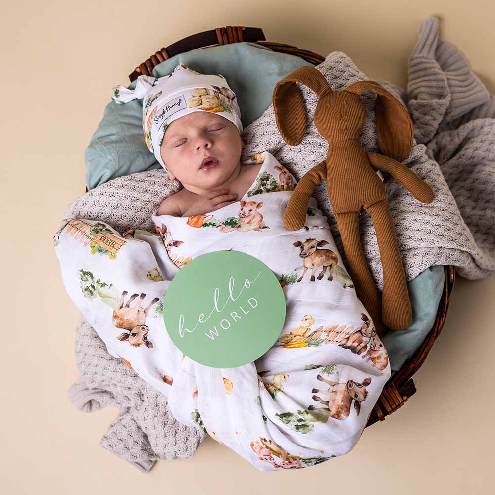 Farm Organic Muslin Wrap - Image 3