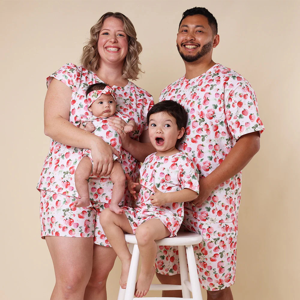 Strawberry Organic Womens PJ Set - Image 7