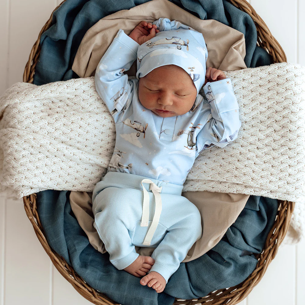 Taking Flight Long Sleeve Organic Bodysuit - Image 5