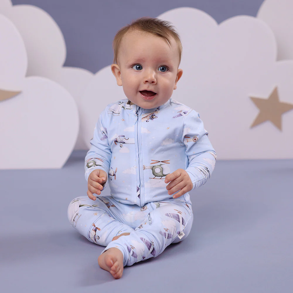 Taking Flight Organic Snugglesuit Convertible Romper - Image 5