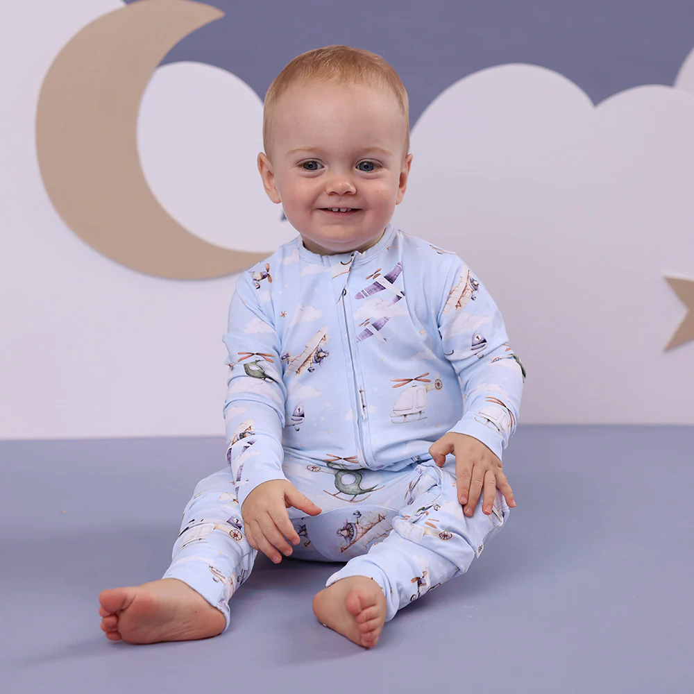 Taking Flight Organic Snugglesuit Convertible Romper - Image 7
